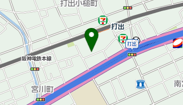 カワイ音楽教室 芦屋の地図画像