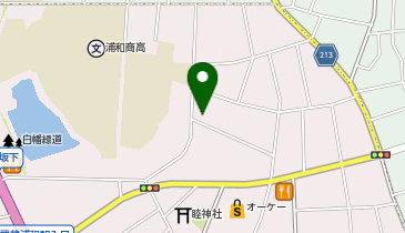 カワイ音楽教室 白幡の地図画像