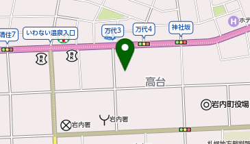 カワイ音楽教室 岩内幼稚園の地図画像