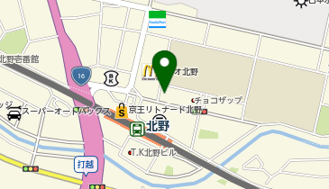 カワイ音楽教室 北野教室の地図画像