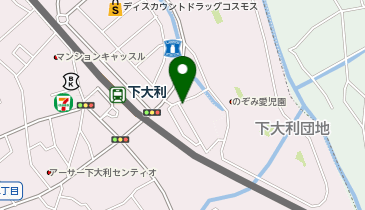 カワイ音楽教室 下大利の地図画像