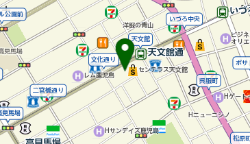 カワイ音楽教室 ミュージックスクールセンテラス天文館の地図画像