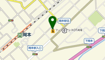 カワイ音楽教室 オータニ岡本店の地図画像