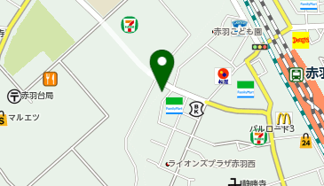 カワイ音楽教室 赤羽センターの地図画像