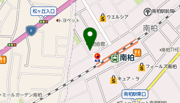 カワイ音楽教室 南柏の地図画像