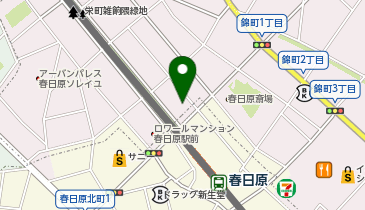 カワイ音楽教室 春日原の地図画像