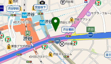 カワイ音楽教室 トート渋谷の地図画像