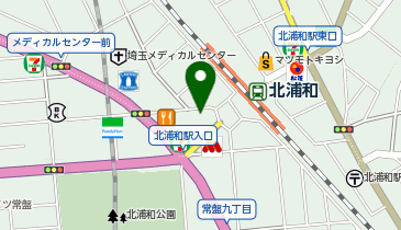 カワイ音楽教室 学研北浦和駅前教室の地図画像