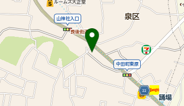 新車市場 横浜泉店 (有)オートショップひがしの地図画像