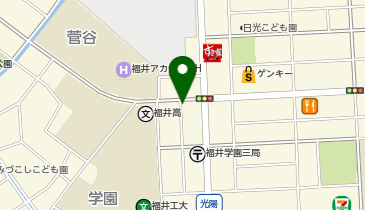 新車市場 福井西店 株式会社 東和自動車の地図画像