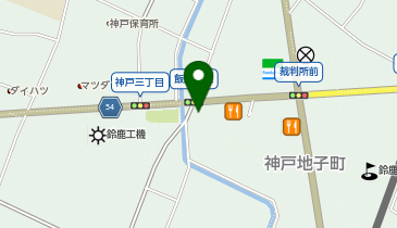 新車市場 鈴鹿店 (株)神戸ダイハツの地図画像