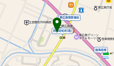 新車市場東広島店 (有)オートショップアールの地図画像