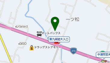 新車市場 中津店 (株)カートピアキクチの地図画像
