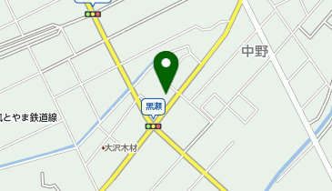 新車市場 黒部店 協和自動車 株式会社の地図画像