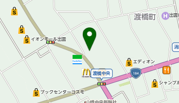 新車市場出雲店 トーアドットコム出雲株式会社の地図画像