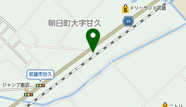新車市場 武雄朝日店 株式会社カーコレクションコバヤシの地図画像