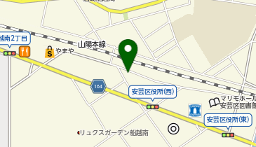 新車市場広島船越店 ビーンズファクトリーの地図画像