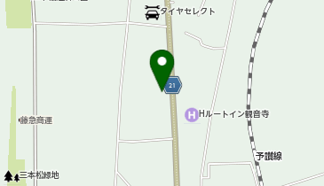 新車市場 観音寺三本松店 株式会社カーオフィスタカシロの地図画像