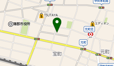 新車市場 蒲郡宝町店 (有)村田自動車の地図画像