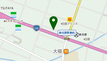 新車市場 桑名江場店 (株)忠海の地図画像