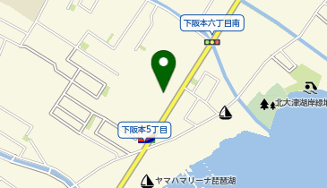 新車市場 下阪本店 シャーロックの地図画像