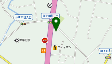 新車市場 春日井坂下店 (同)オート・エースの地図画像