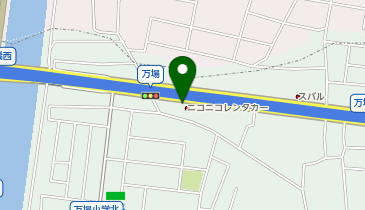 新車市場万場店 有限会社万場石油の地図画像