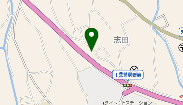 新車市場 甲斐双葉店 株式会社ガーデンの地図画像