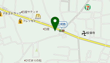新車市場 高崎倉賀野店 有限会社反町自動車ボデーの地図画像