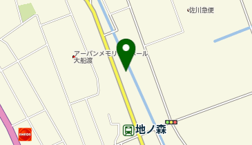 新車市場大船渡店 自動車販売プラスエムの地図画像