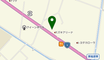 新車市場米子東福原店 有限会社タイヤショップ景井の地図画像