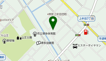 白洋舍 中央営業所の地図画像