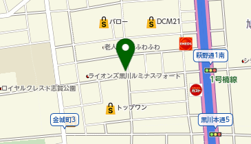 白洋舍 名古屋水草本店の地図画像