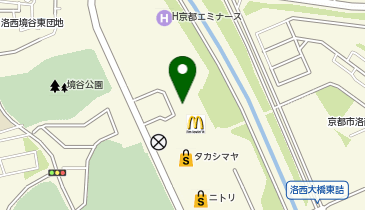 白洋舍 洛西店の地図画像