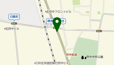 白洋舍 府中営業所の地図画像