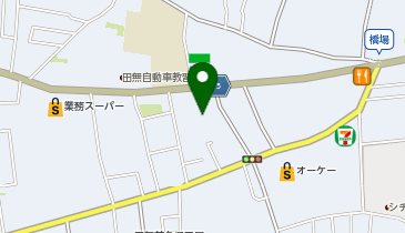 白洋舍 田無アスタ店の地図画像