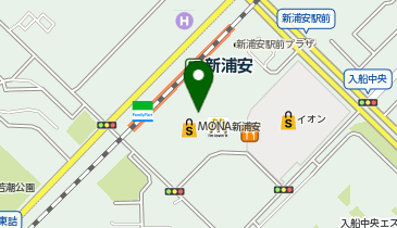白洋舍 モナ店の地図画像