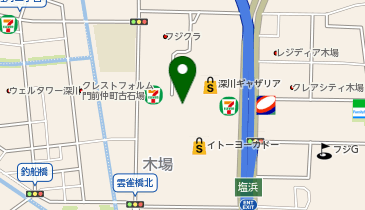 白洋舍 イトーヨーカドー木場店の地図画像