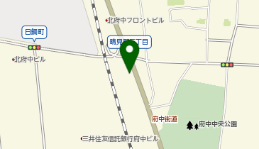 白洋舍 府中店の地図画像