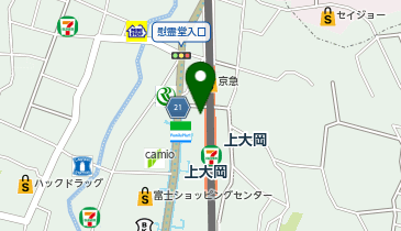 白洋舍 京急上大岡百貨店の地図画像