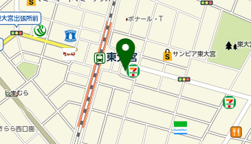粉もん屋八 埼玉・東大宮駅前店の地図画像