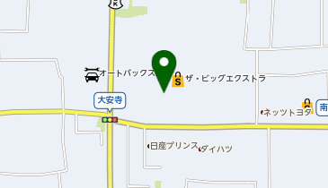 粉もん屋八 大安寺店の地図画像