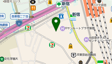 Daiwa 新宿マインズタワーの地図画像