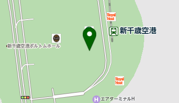 イモトのWiFi 新千歳空港の地図画像