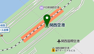 イモトのWiFi 関西国際空港の地図画像
