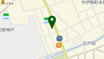 カーピカランドレインボー 今伊勢店(一宮市)の地図画像