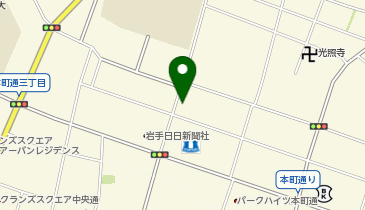カギの救急車 盛岡中央通店の地図画像