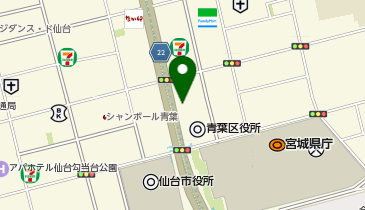 カギの救急車 勾当台店の地図画像
