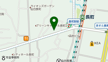 カギの救急車 長町店の地図画像