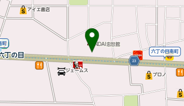 カギの救急車 六丁の目店の地図画像